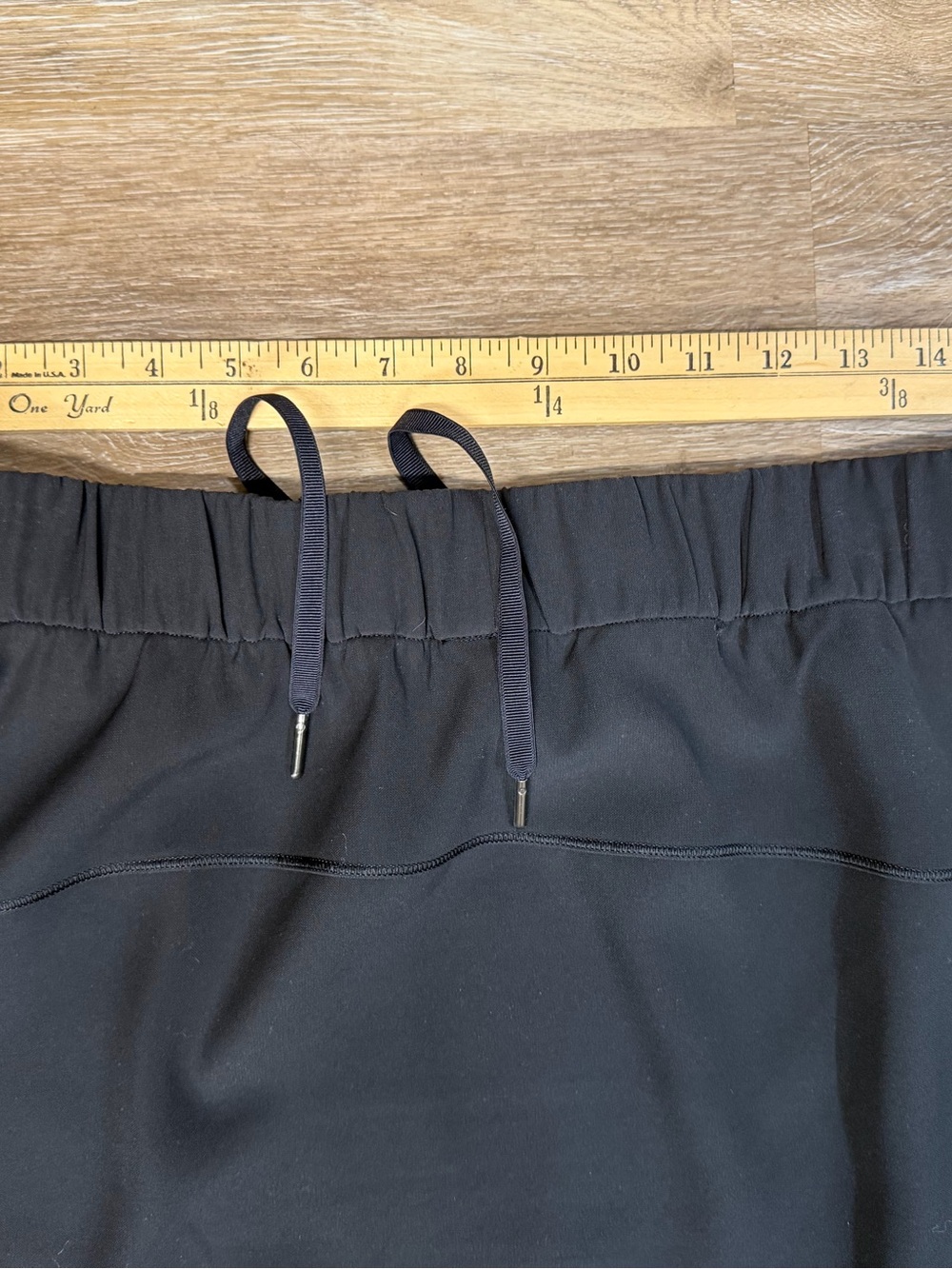 Lululemon Athletica Skirt Womens Size12 Black On The Fly Travel Modest Packable - Picture 6 of 7